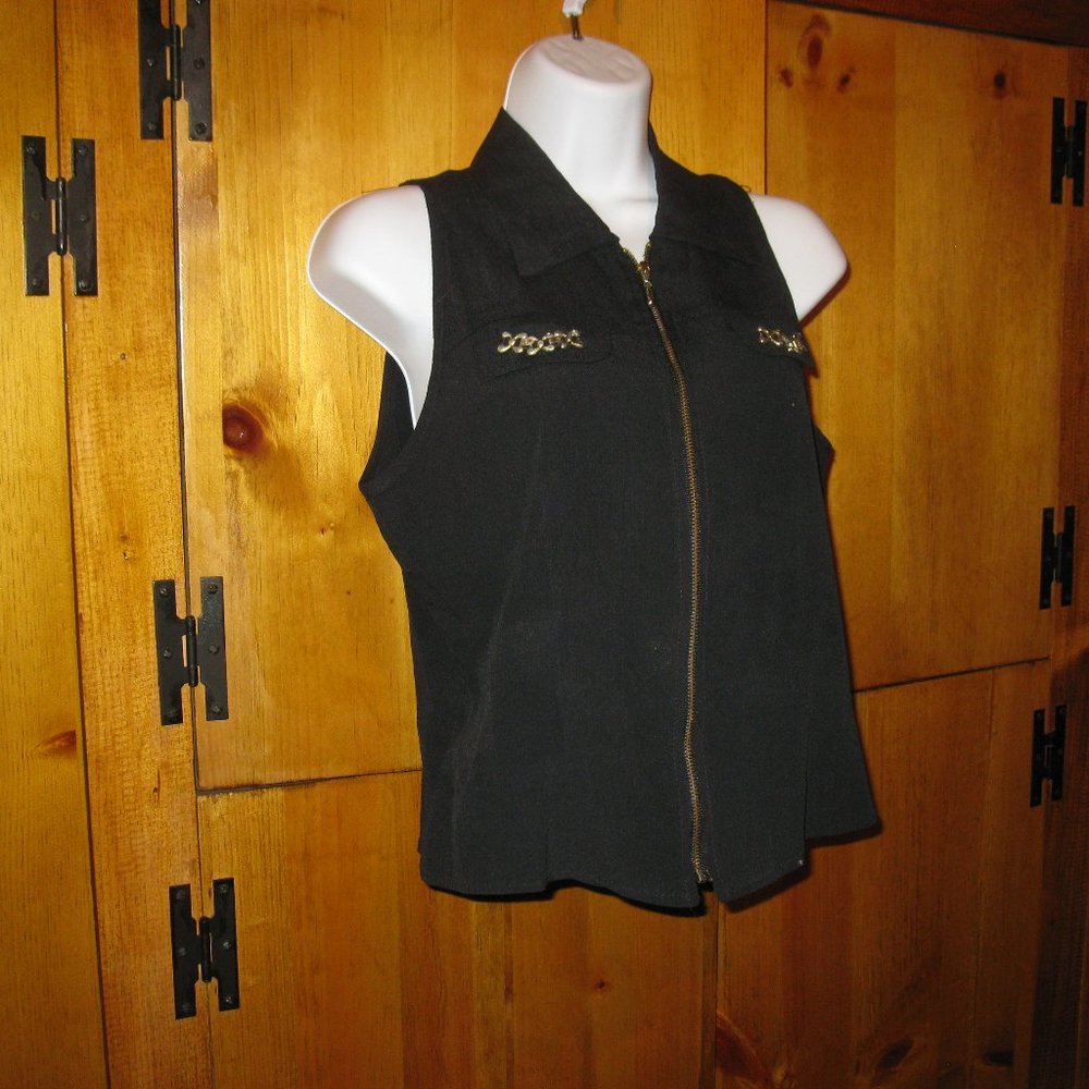 Black Karin Morgan vest